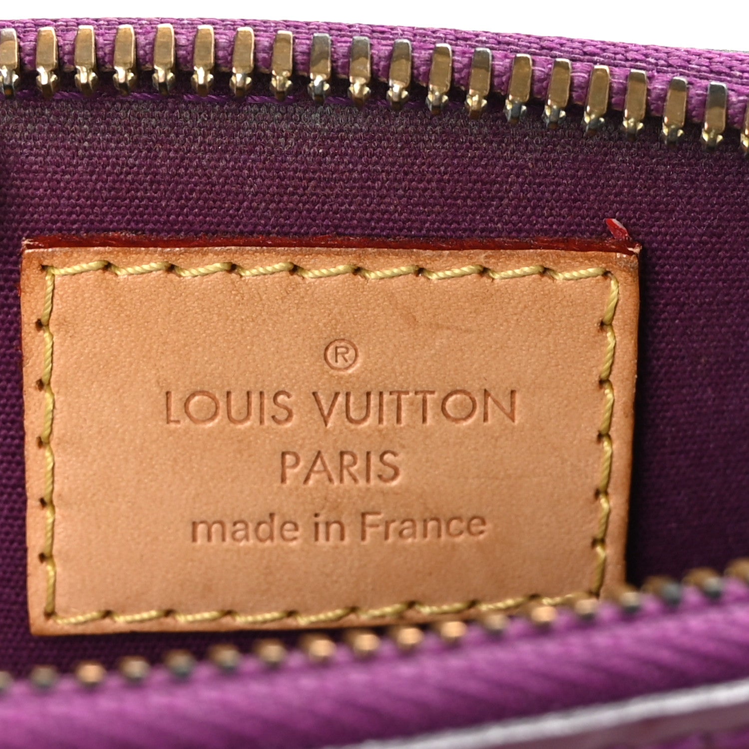 Louis Vuitton Vernis Alma BB Amethyste 6 of 10
