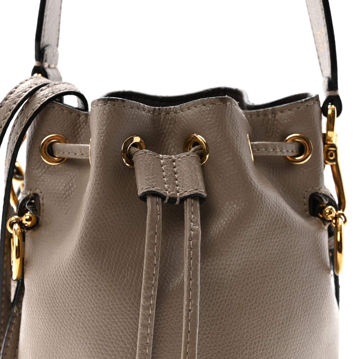 Fendi Vitello Cruise F is Fendi Mini Mon Tresor Bucket Bag Tortora 8 of 11