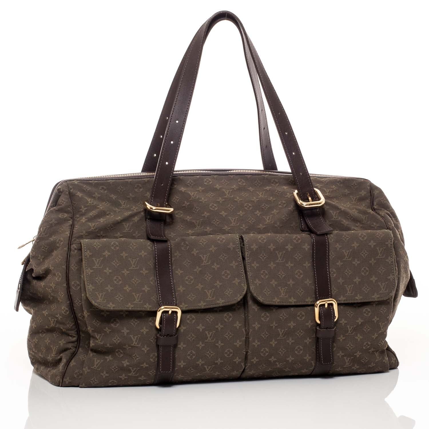 Louis Vuitton Mini Lin Monogram Louise Kaki 1 of 9