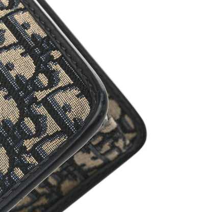 Christian Dior Oblique 30 Montaigne Flap Bag Blue 12 of 13