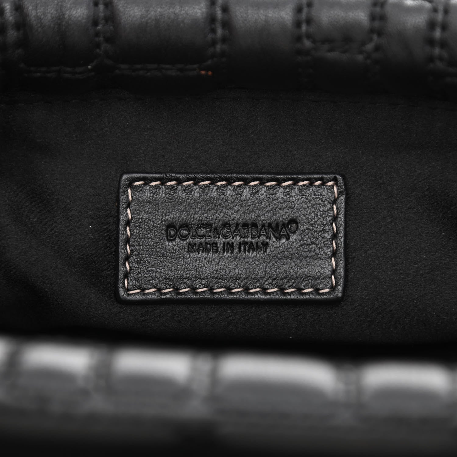 Dolce & Gabbana Nappa Miss Deco Shoulder Bag Black 7 of 11