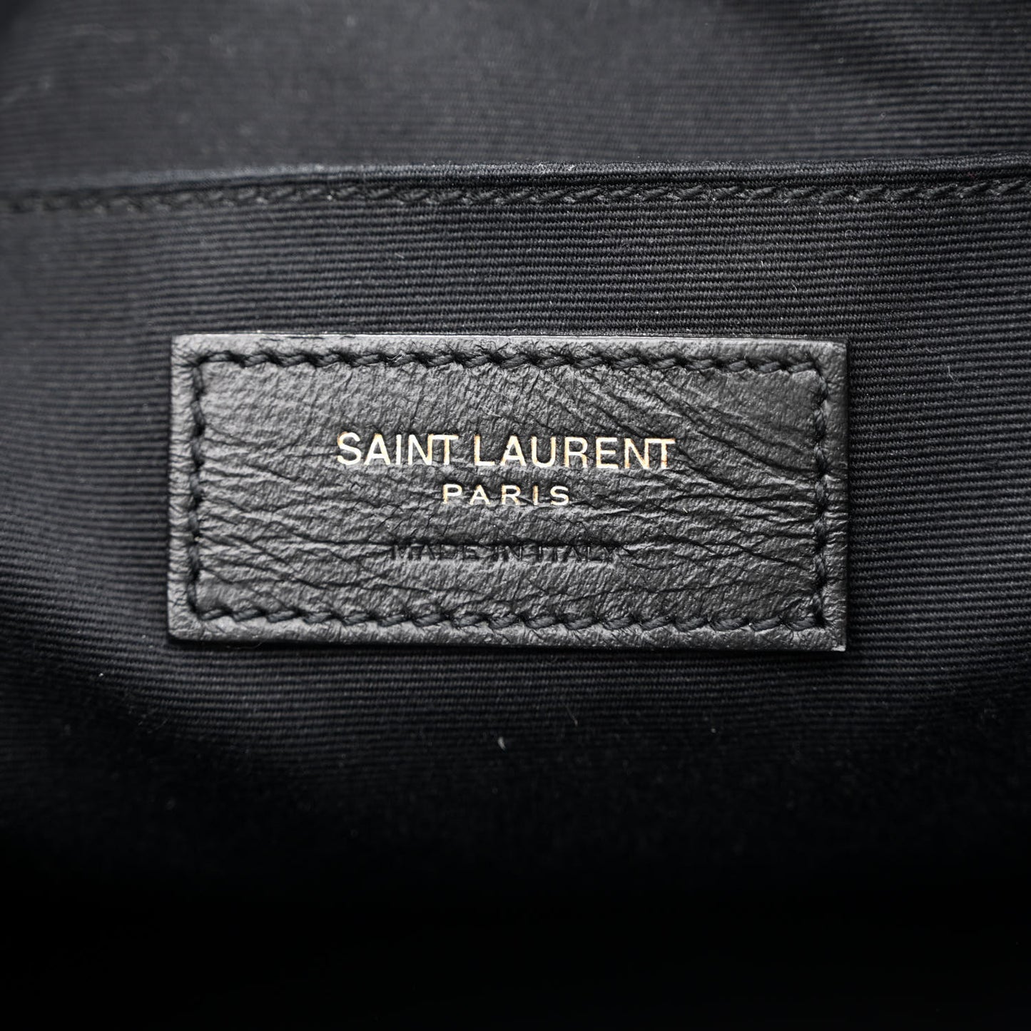 Calfskin Matelasse Monogram Lou Camera Bag Black