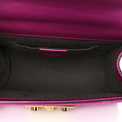 Gucci Galassia Small Padlock Shoulder Bag Fuxia 5 of 10