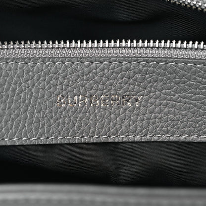 Burberry Calfskin Logo Messenger Charcoal Grey 6 of 9