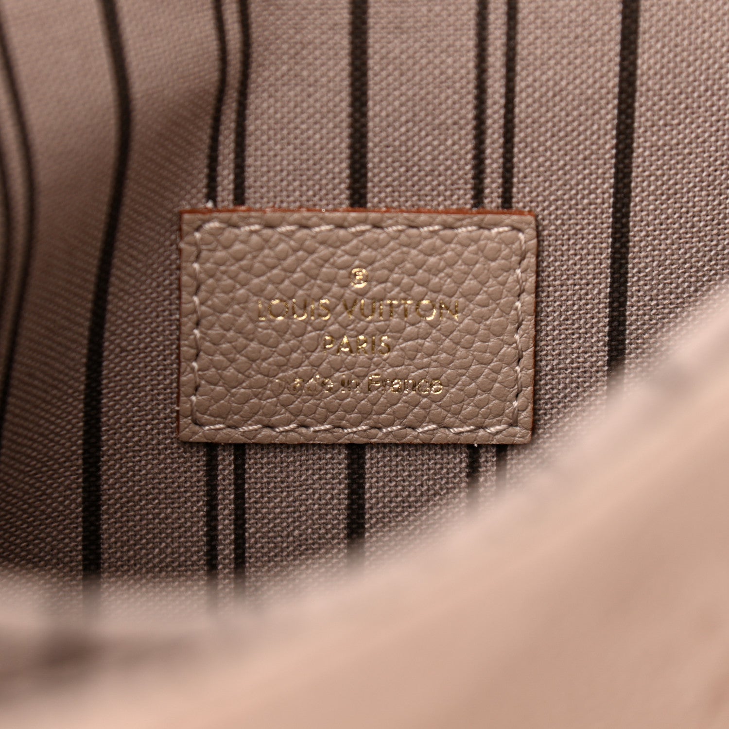 Louis Vuitton Empreinte Braided Pochette Metis Vison 6 of 9