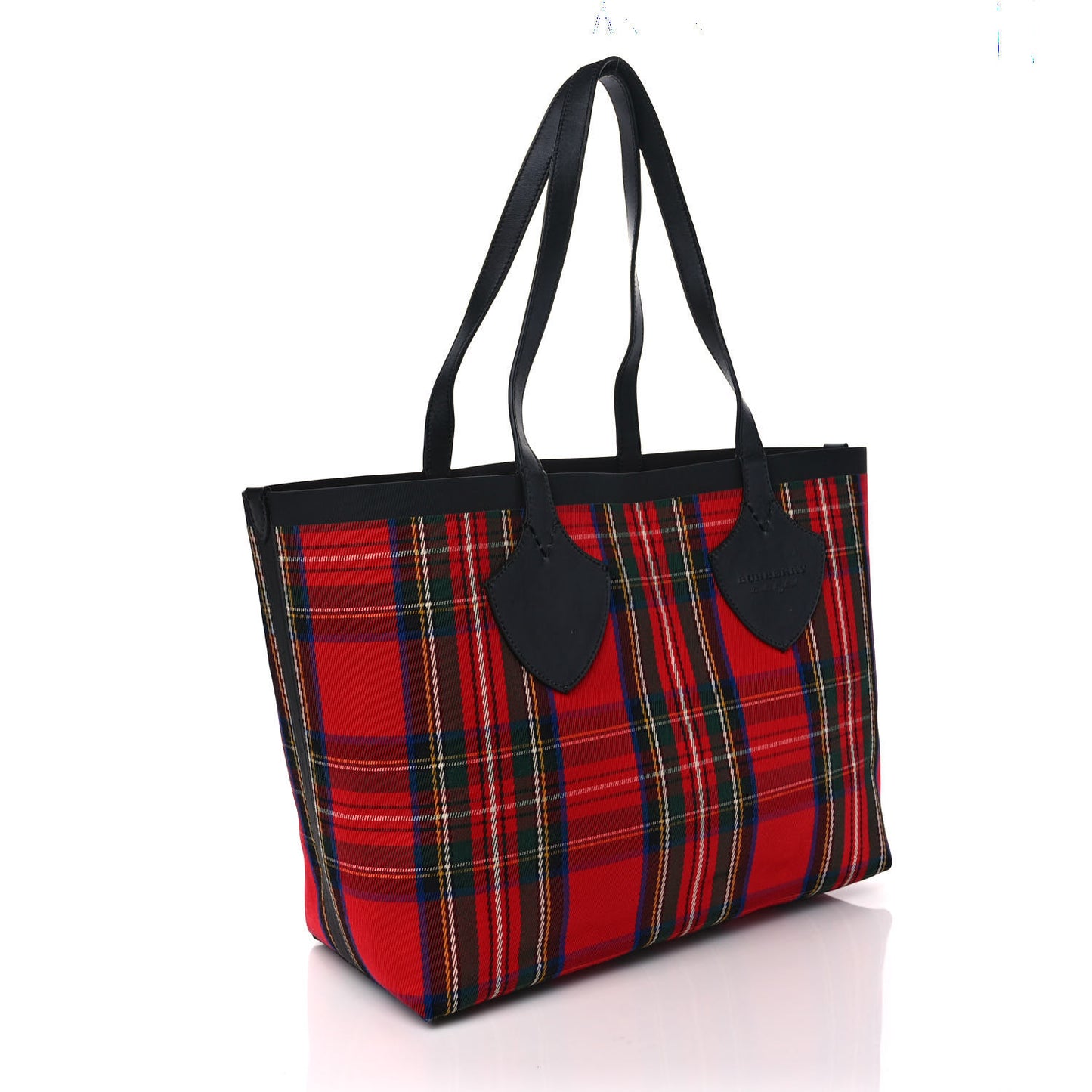 Vintage Check Medium The Giant Reversible Tote Antique Yellow Bright Red