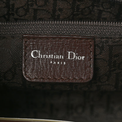 Christian Dior Cannage Stitched East West Lady Dior Brown 6 of 12