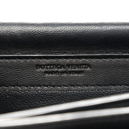 Bottega Veneta Nappa Intrecciato Continental Wallet on Chain Black 6 of 13