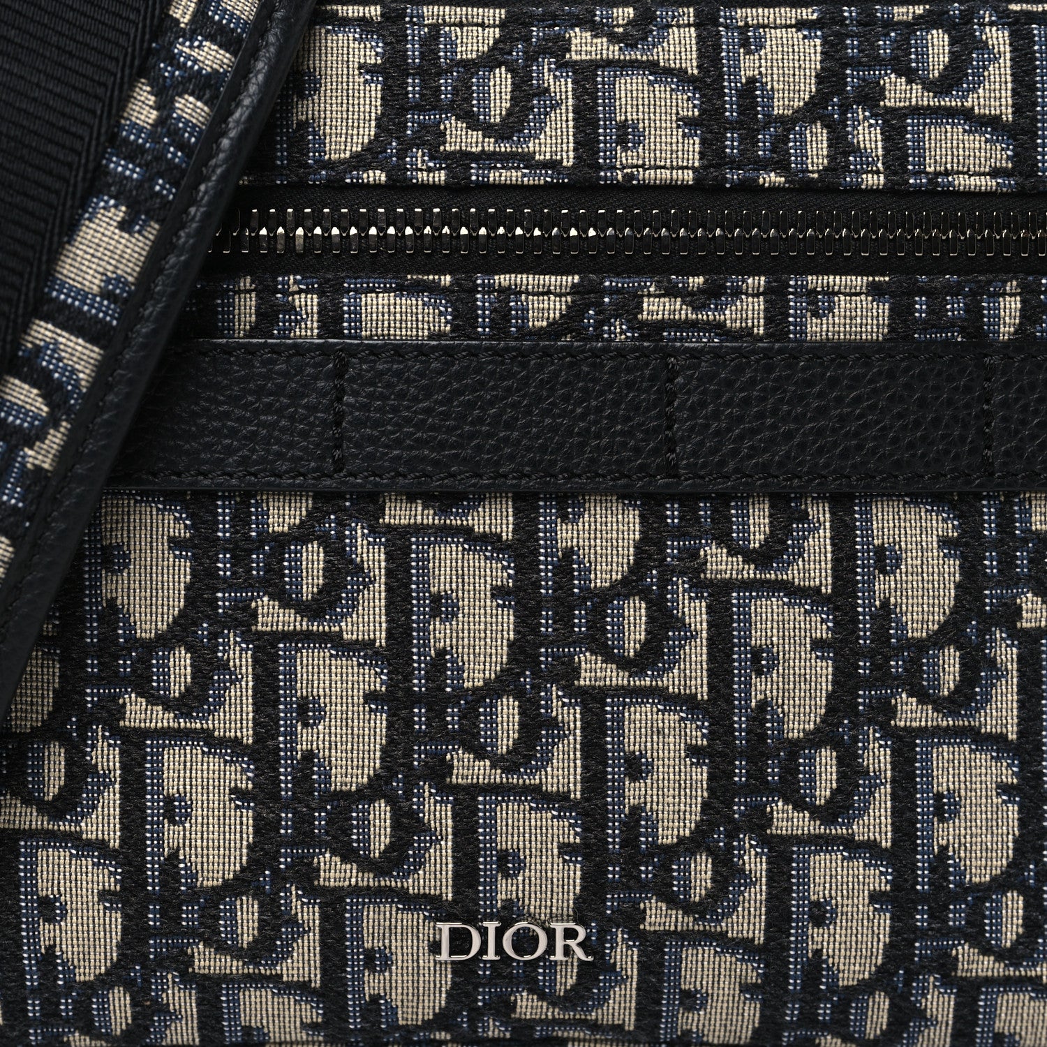 Christian Dior HOMME Oblique Safari Messenger Blue 7 of 9