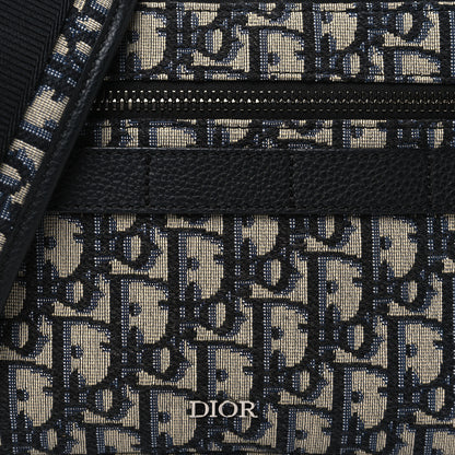 Christian Dior HOMME Oblique Safari Messenger Blue 7 of 9