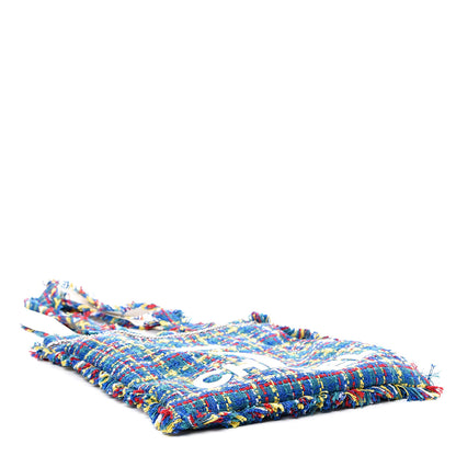 Chanel Tweed N°5 Tote White Multicolor 4 of 11