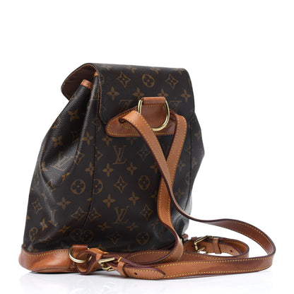 Louis Vuitton Monogram Montsouris MM Backpack 2 of 31