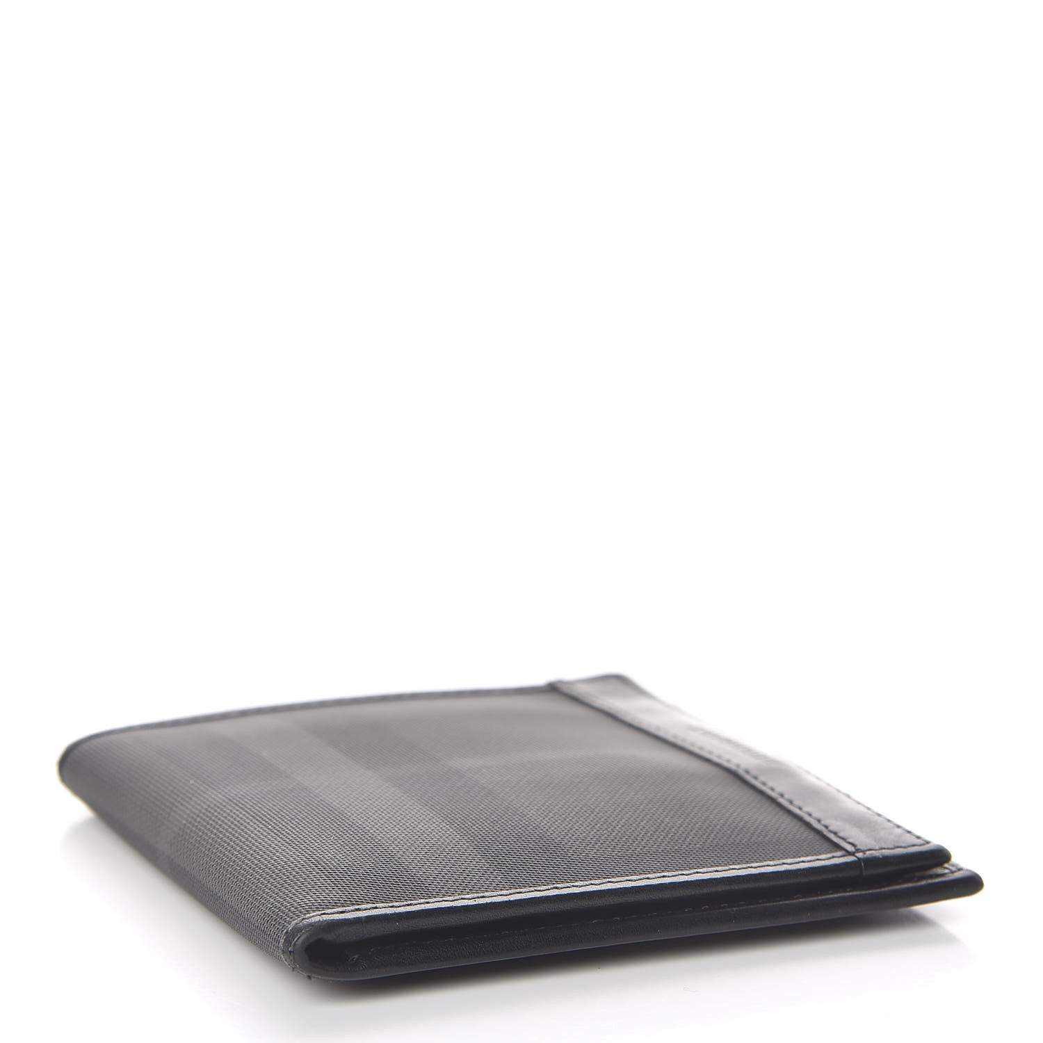 Burberry Smoked Check Bi-Fold Wallet Black 4 of 7