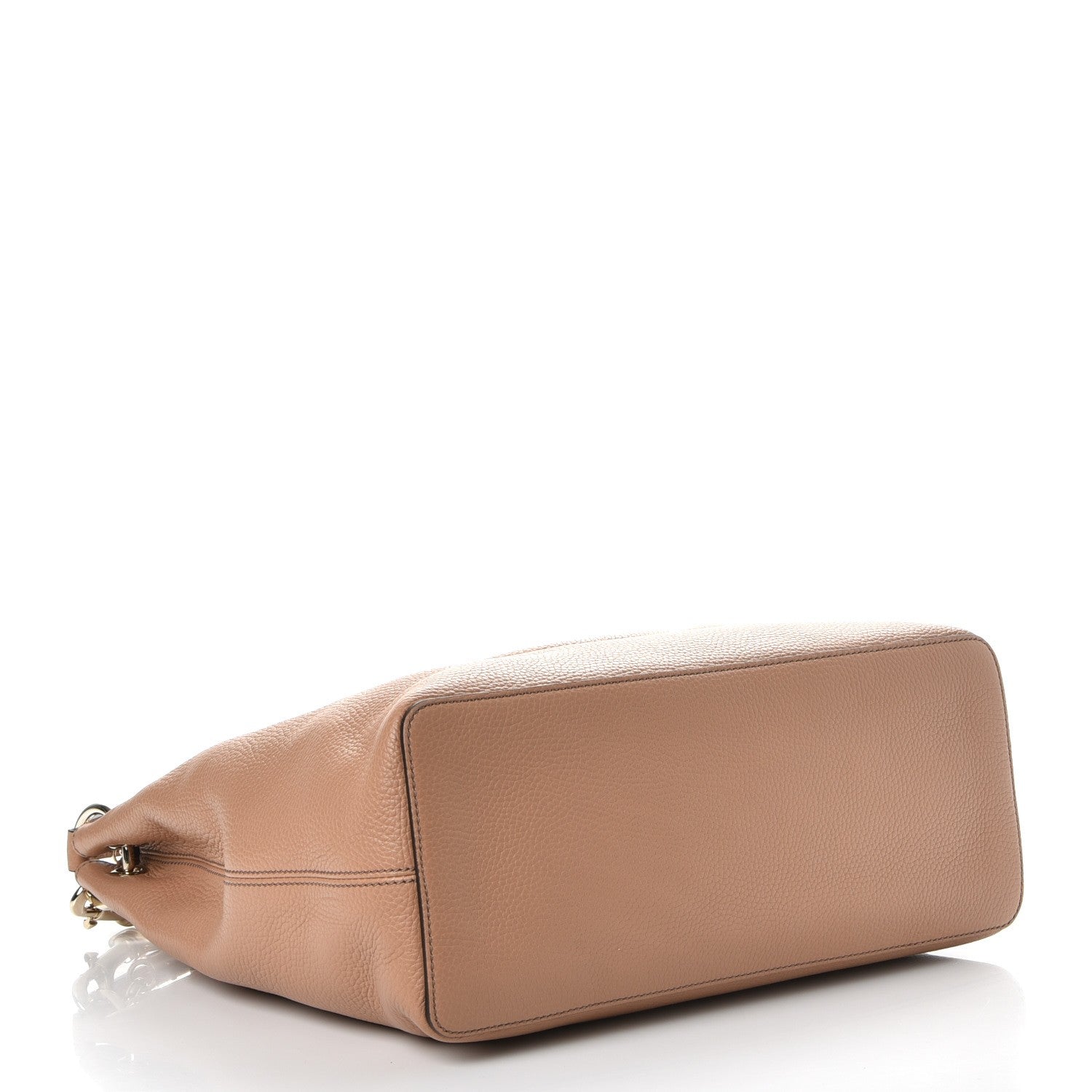 Gucci Pebbled Calfskin Large Soho Hobo Camelia 4 of 7