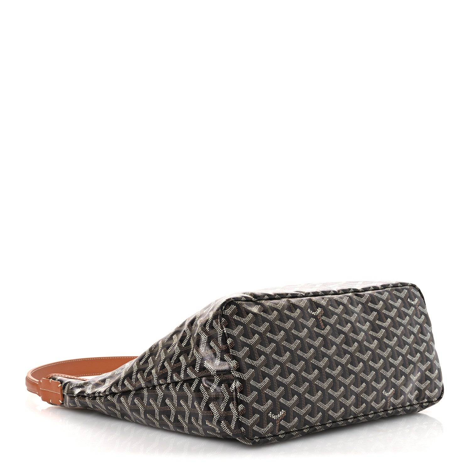 Goyard Goyardine Boheme Hobo Black Gold 5 of 12