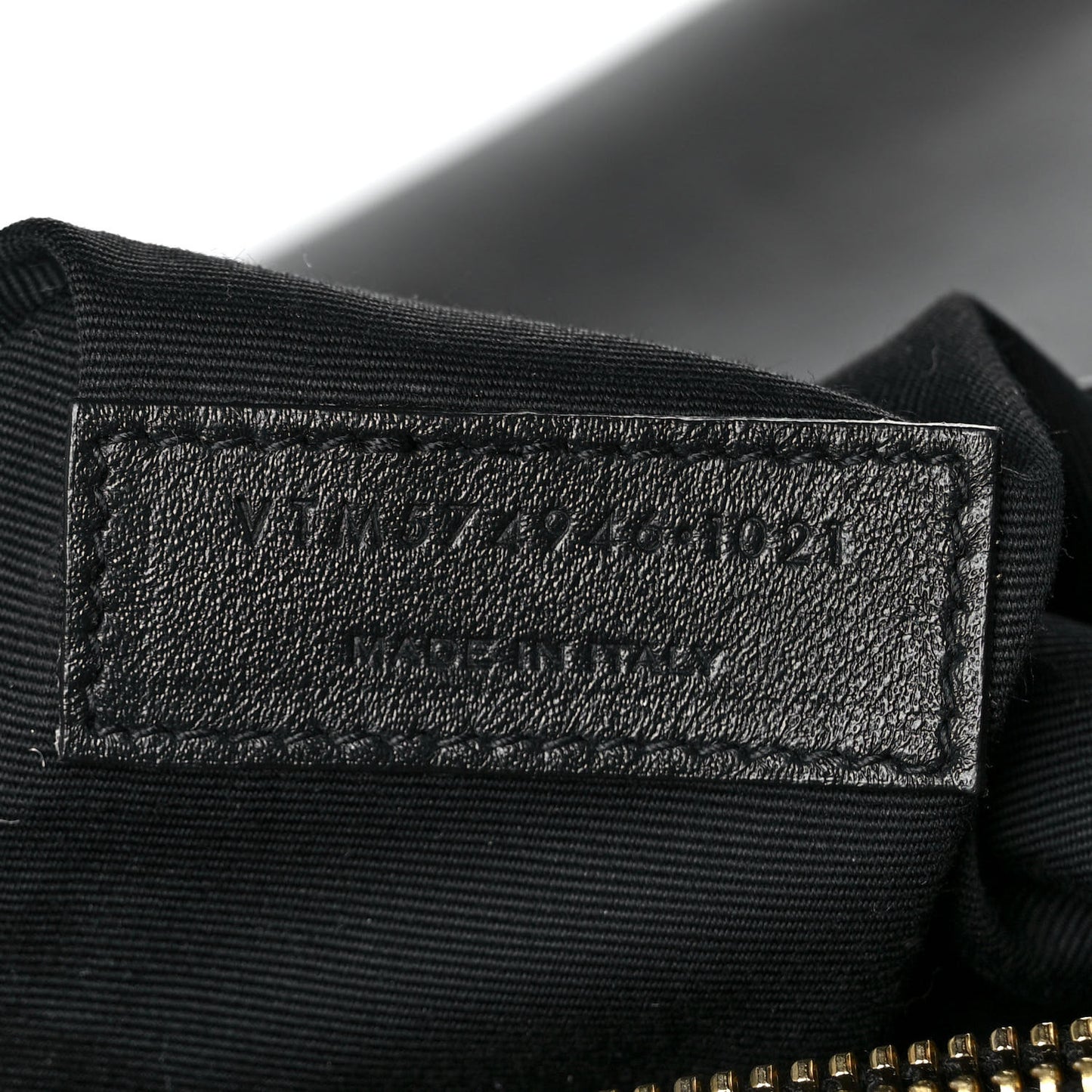 Calfskin Y Quilted Monogram Medium Loulou Chain Satchel Black