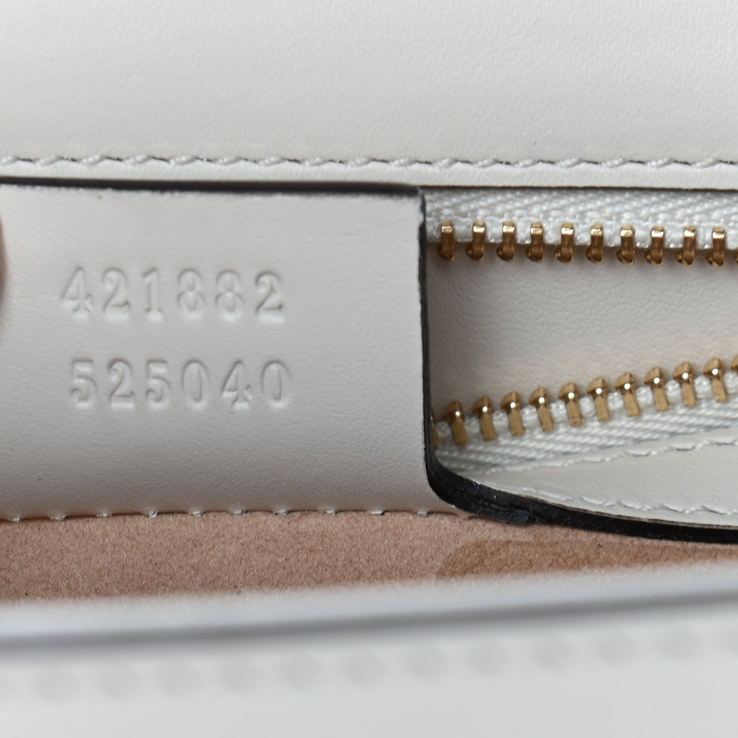Gucci Calfskin Small Sylvie Shoulder Bag White 7 of 12