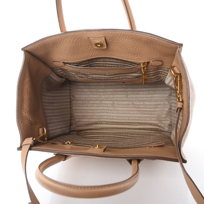 Prada Vitello Daino Shopping Tote Sughero 5 of 13