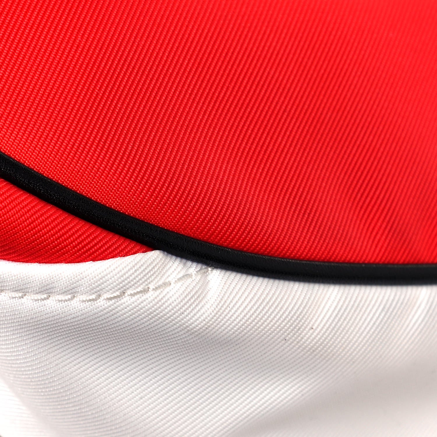 Marc Jacobs Nylon Sport Belt Bag Black White Red 11 of 13