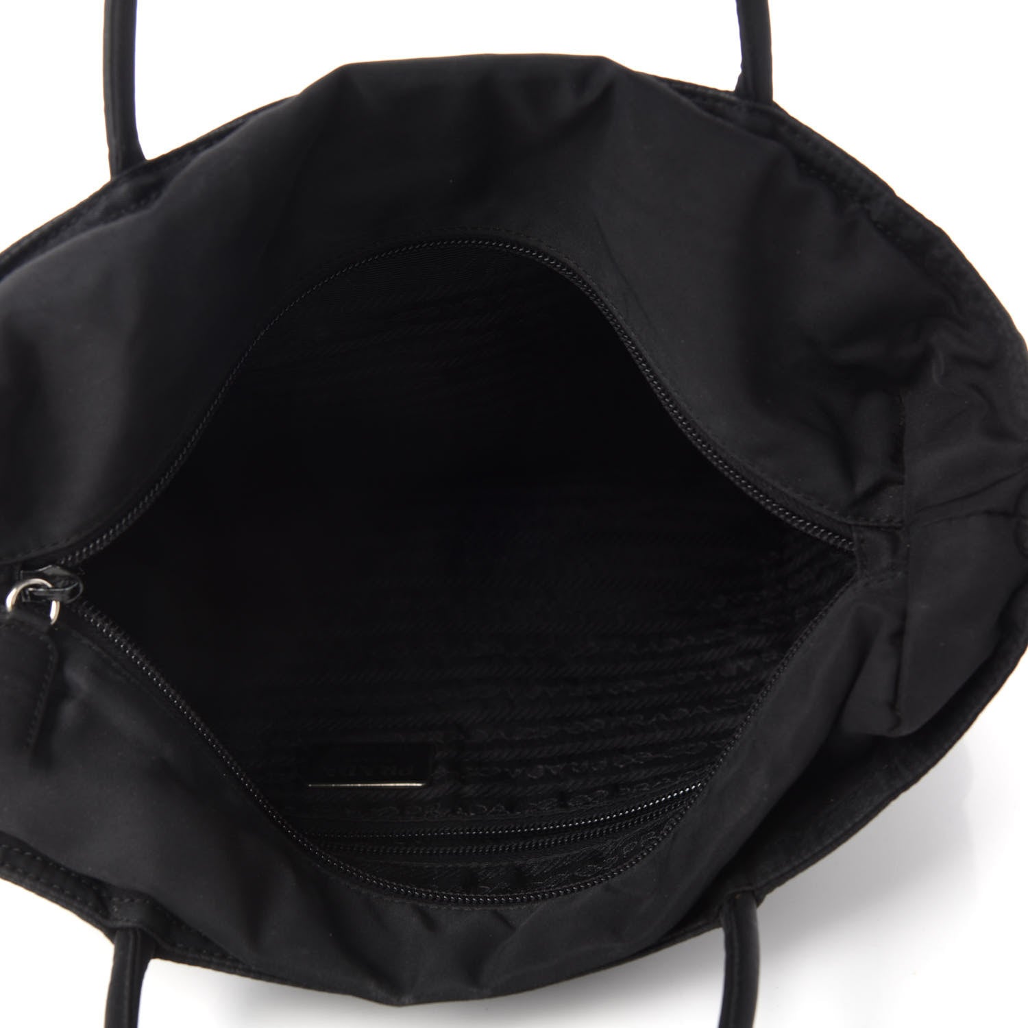 Prada Tessuto Nylon Tote Black 5 of 9