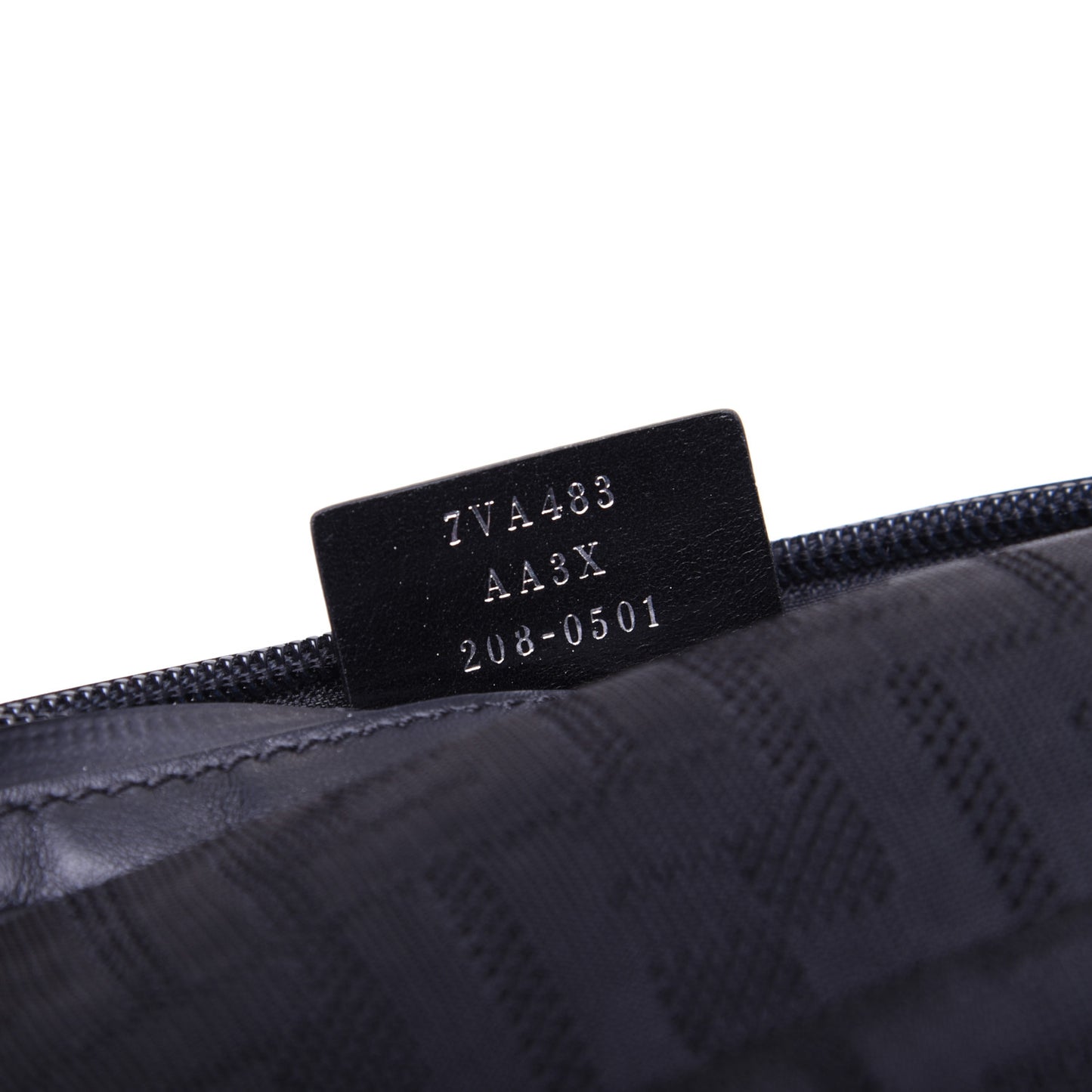 Neoprene Mesh Vitello Grace FF Pocket Belt Bag Black