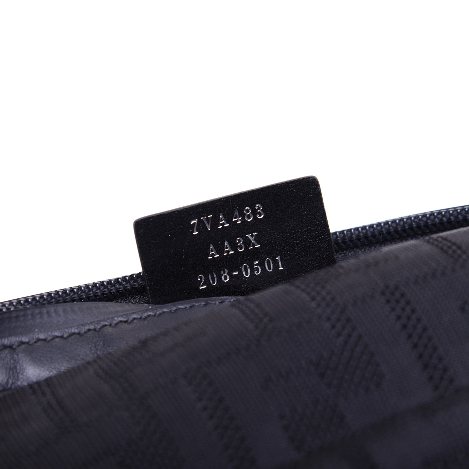 Fendi Neoprene Mesh Vitello Grace FF Pocket Belt Bag Black 8 of 11