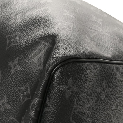 Louis Vuitton Monogram Eclipse Keepall Bandouliere 55 10 of 10