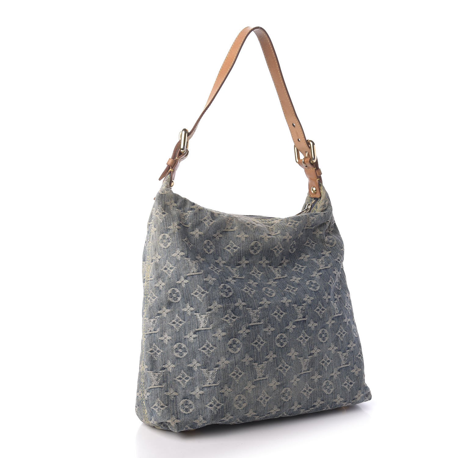 Louis Vuitton Denim Baggy GM Blue 3 of 9