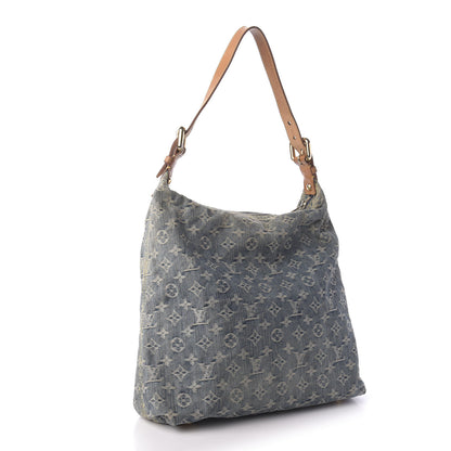 Louis Vuitton Denim Baggy GM Blue 3 of 9