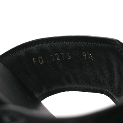 Louis Vuitton Monogram Denim Mens LV Oasis Mules 9.5 Black 10 of 11