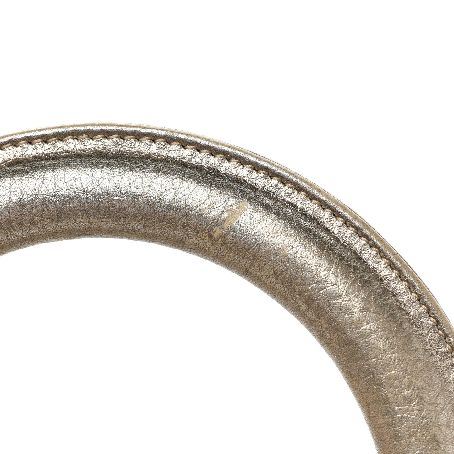 Metallic Grained Calfskin Cannage Medium Supple Lady Dior Gold