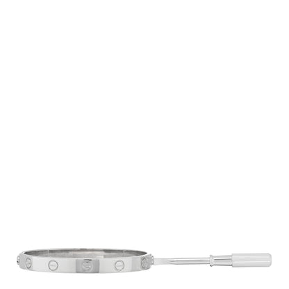 Cartier Platinum LOVE Bracelet 16 4 of 4