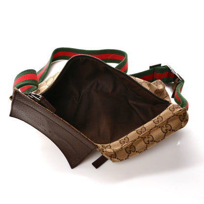 Gucci GG Monogram Double Pocket Belt Dark Brown 5 of 9