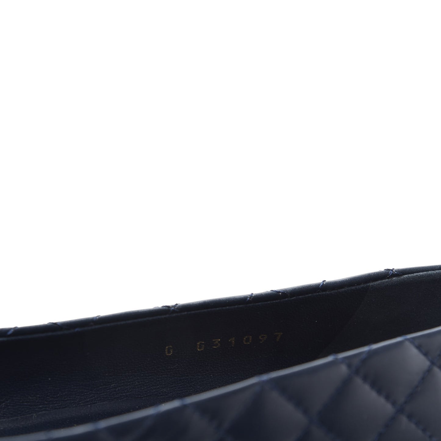 Calfskin Quilted Cap Toe Camellia Pumps 38 Navy Black