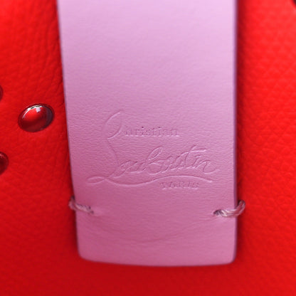 Christian Louboutin Calfskin Empire Spike Studded Mini North South Cabata Tote Lilac Smoke 6 of 8