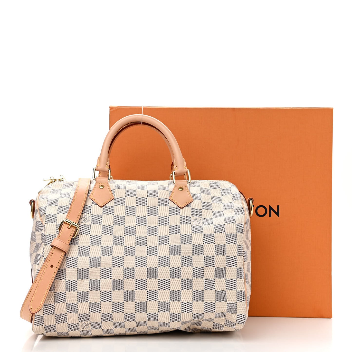Damier Azur Speedy Bandouliere 30