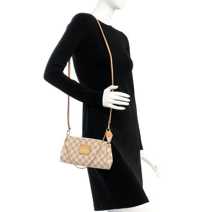 Louis Vuitton Damier Azur Eva Clutch 2 of 8