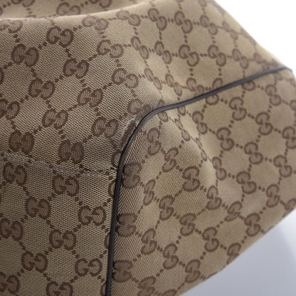 Gucci Monogram Large Sukey Tote Dark Brown 20 of 24