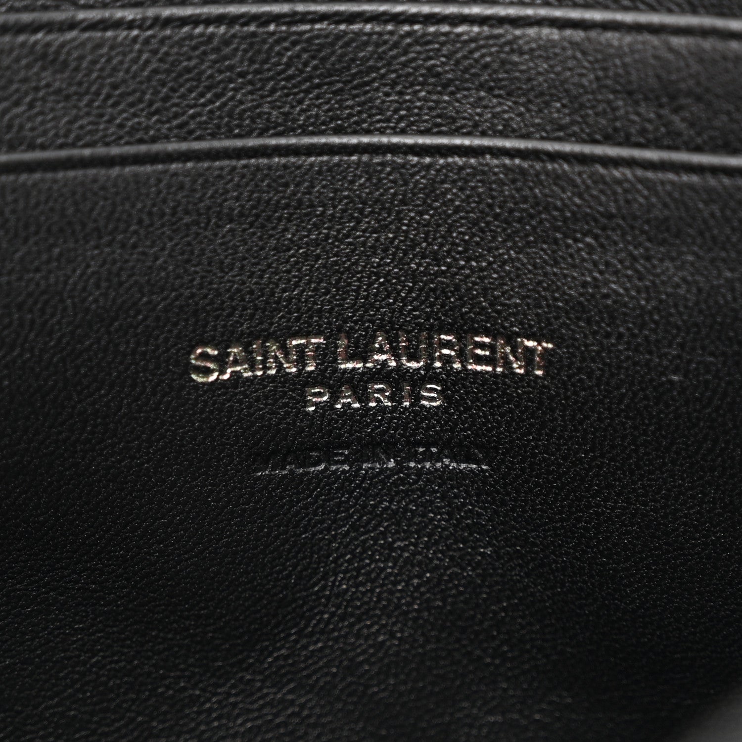 Saint Laurent Grain De Poudre Matelasse Monochrome Monogram Mini Lou Camera Bag Black 6 of 11