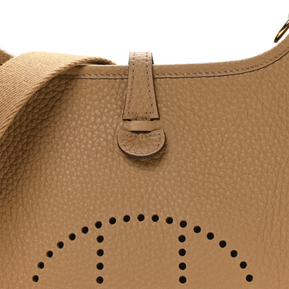 Hermes Taurillon Clemence Evelyne TPM Biscuit 8 of 11