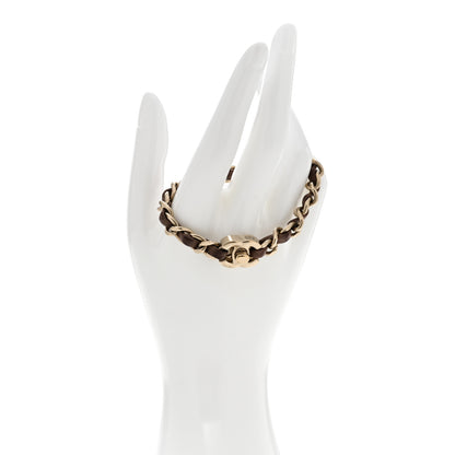 Chanel Lambskin CC Turnlock Chain Bracelet M Burgundy 2 of 4