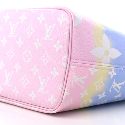 Louis Vuitton Monogram Escale Neverfull MM Pastel 10 of 11