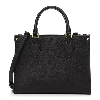 Louis Vuitton Empreinte Monogram Giant Onthego PM Black 1 of 10