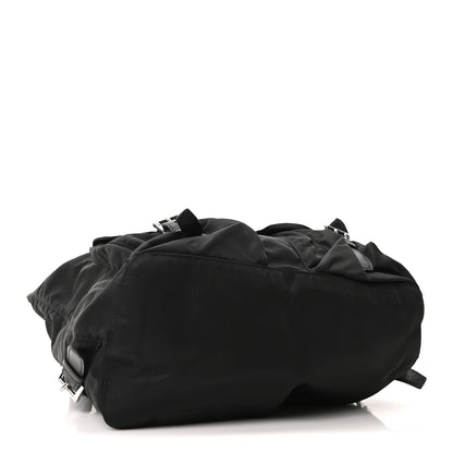Prada Tessuto Nylon Saffiano Medium Backpack Black 4 of 10