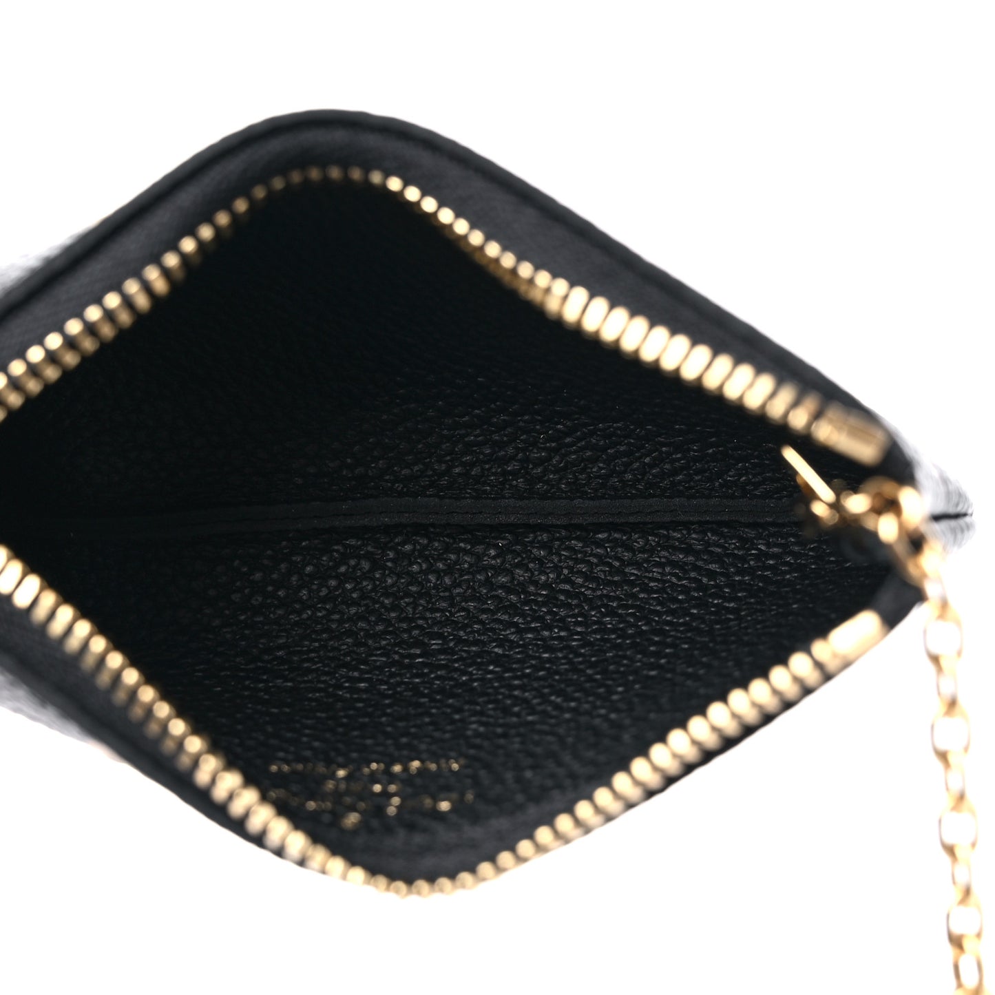 Empreinte Monogram Giant Key Pouch Black Beige