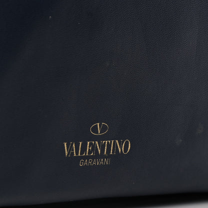 Valentino Garavani Nappa Medium Rockstud Soft Tote Marine 8 of 42