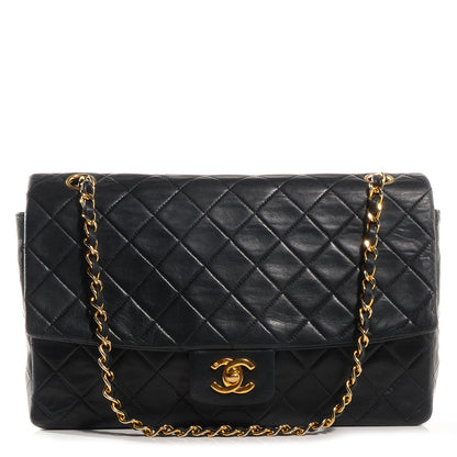 Chanel Lambskin Medium Single Flap Black 1 of 8