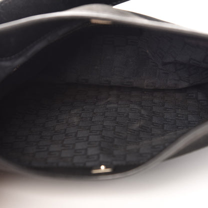 Gucci Canvas GG Reins Shoulder Bag Black 10 of 14