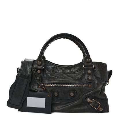 Balenciaga Agneau Giant 21 Rose Gold Hardware City Anthracite 1 of 14