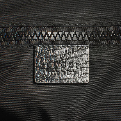 Gucci GG Plus Monogram Medium Flap Messenger Bag Black 8 of 8